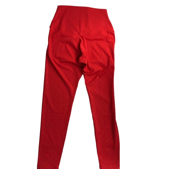 SheFit Leggings BOSS Pants NEW Red Size Large NWT - Picture 4 of 17